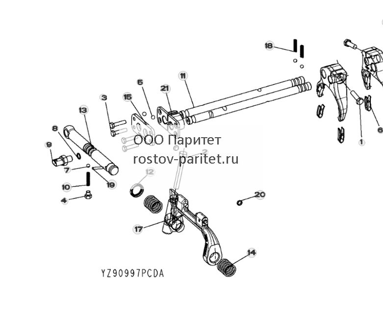 ГРУППА ПЕРЕКЛЮЧЕНИЯ ПЕРЕДАЧ (YZ90998) MRTSCN5SB, MRTSCM5SB, MRTSCM1SB, MRTSCN1SB - ST305141 271.jpg